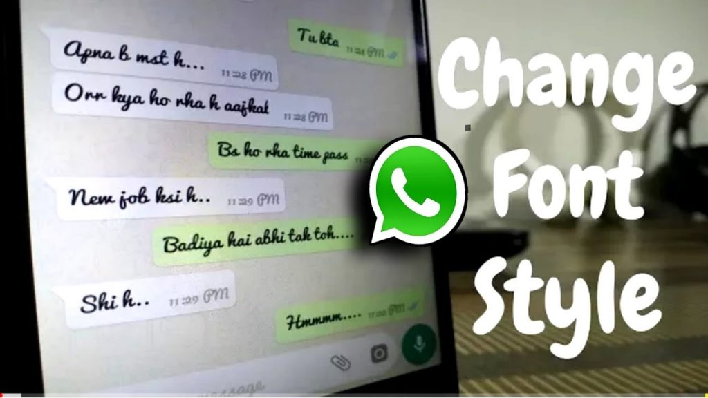 WhatsApp Font and Status Color, Style, Type and Size Change Code