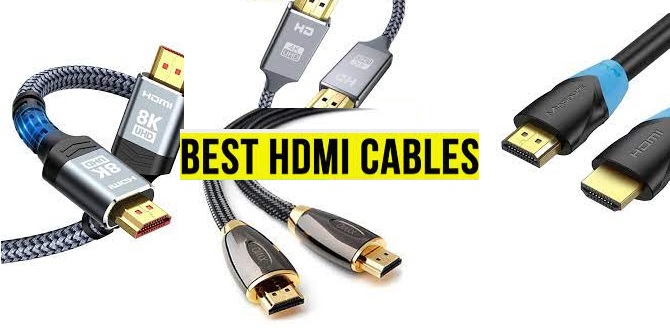 Best HDMI Cables To Buy On Christmas 2021- Buying Guide