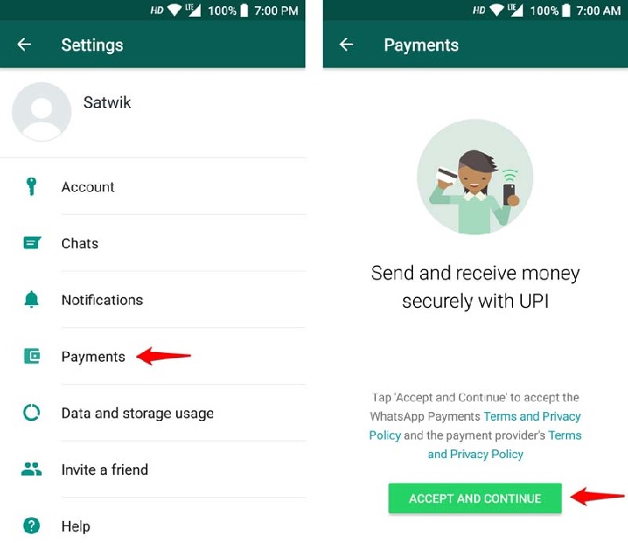 WhatsApp Payments: How to Enable Send and Receive Money ?