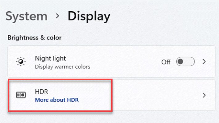 How To Enable HDR On Windows 11: A Comprehensive View - 1