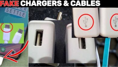 Smartphone charger is real or fake, you will find out like this by pinching!