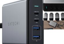 Satechi Just Launched A Crazy 165-Watt, 4-Port USB-C Charger