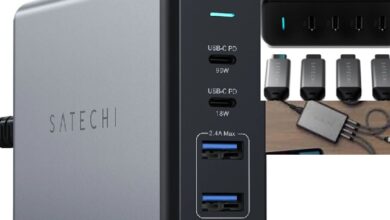 Satechi Just Launched A Crazy 165-Watt, 4-Port USB-C Charger
