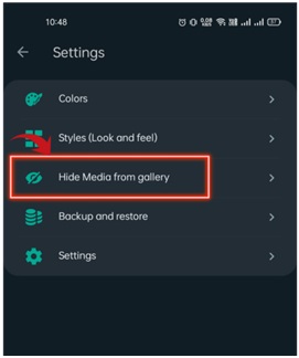 How To Hide Chat In WhatsApp in latest version - 4