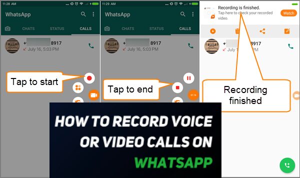 How to Record WhatsApp Call