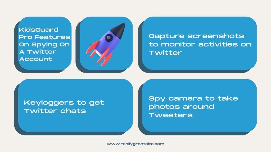 KidsGuard Pro Features On Spying On A Twitter Account