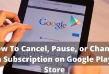 Change a Subscription on Google Play Store