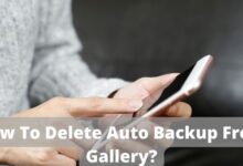 How To Delete Auto Backup