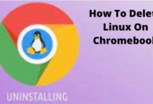 How To Delete Linux On Chromebook