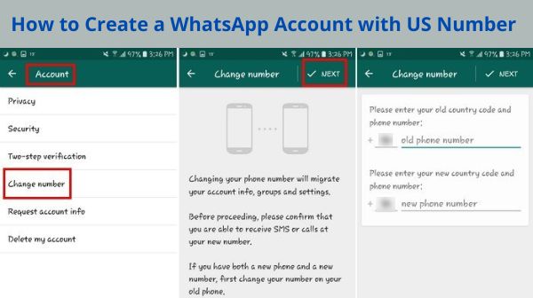 How to Create a WhatsApp Account with US Number