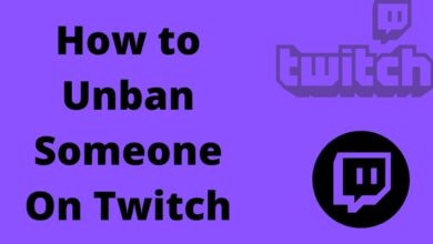 How to unban someone on twitch