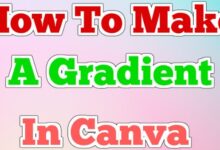 How To Make A Gradient In Canva