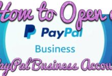 How to Open a PayPal Business Account