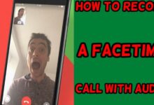 How to Record a Facetime Call With Audio