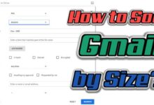 How to Sort Gmail by Size?
