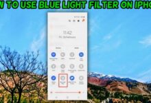 How to Use Blue Light Filter on iPhone