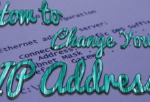 How to change your IP address