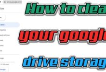 clear your google drive storage
