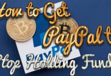 How to get PayPal to stop holding funds