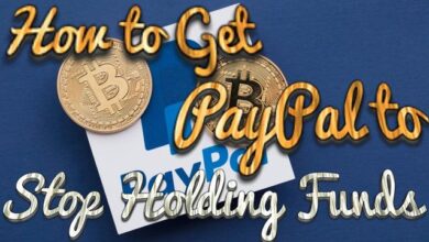 How to get PayPal to stop holding funds