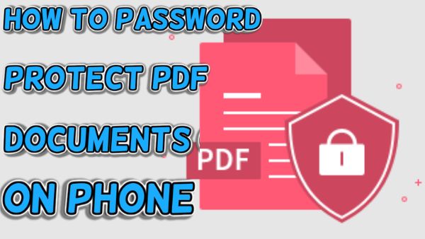 How to password protect PDF