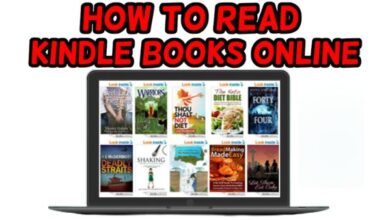 How to read kindle books online