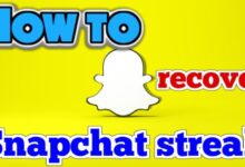 How to recover Snapchat Streaks