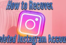 How to recover deleted Instagram account