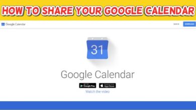 share your Google Calendar