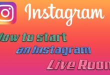 How to start an Instagram Live Room