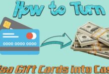 How to turn Visa Gift Cards into Cash