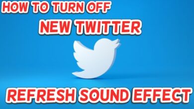 turn off new Twitter Refresh sound
