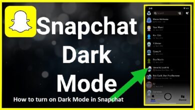 How to turn on Dark mode in Snapchat