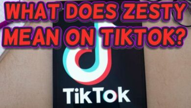 What does zesty mean on TikTok