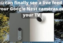 live feed of your Google Nest