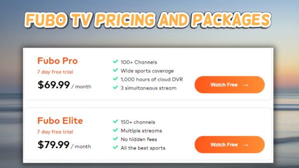 Fubo TV Pricing and Packages