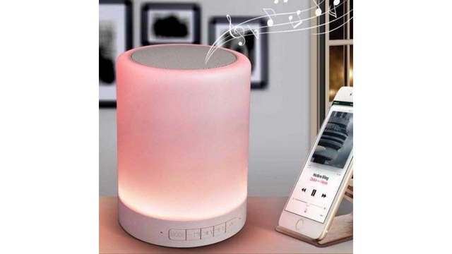 Gadget Hub Led Smart Touch Bluetooth Speaker Mood Lamp