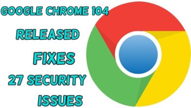 Google Chrome 104 released
