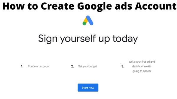 How to Create Google ads Account