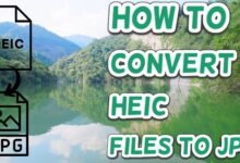 How to convert HEIC files to JPG 
