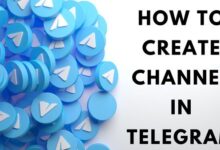 How to create channel in telegram