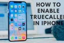 How to enable truecaller in iphone