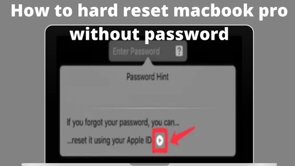 How to hard reset macbook pro