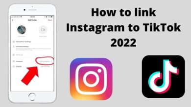How to link Instagram to tiktok
