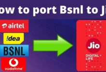 How to port Bsnl to Jio