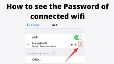 How to see the Password of connected wifi
