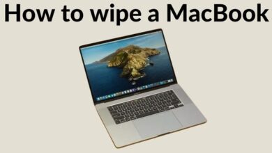 How to wipe a MacBook