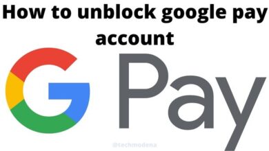 how to unblock google pay account