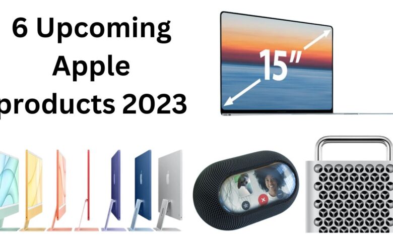 Upcoming Apple products 2023