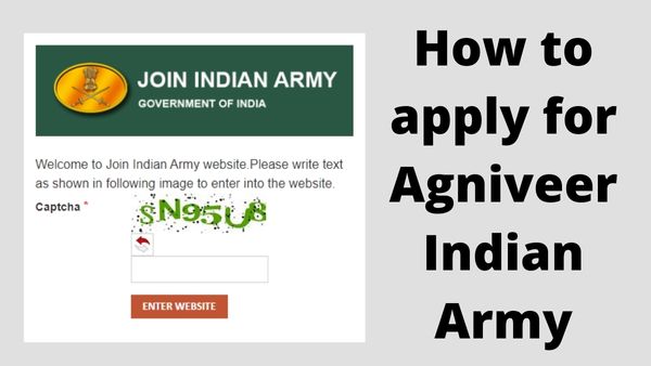 How to apply for Agniveer Indian Army